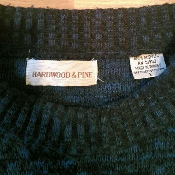 Hardwood & Pine 80s vintage Sweater - Picture 3 of 3